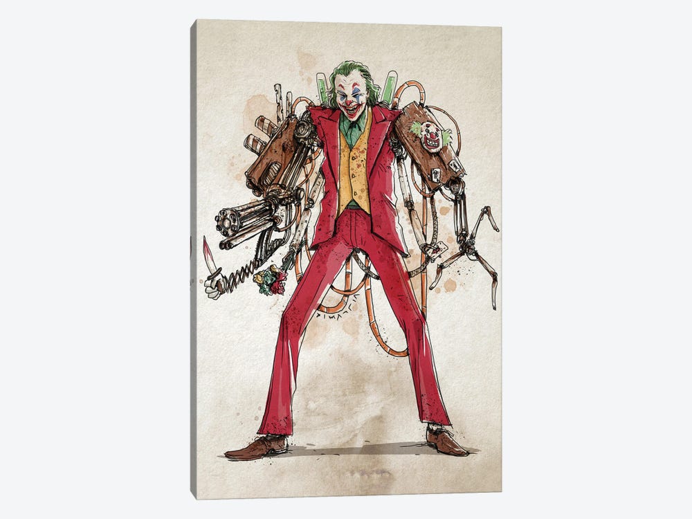 Rusty Joker by Nico Di Mattia 1-piece Canvas Print