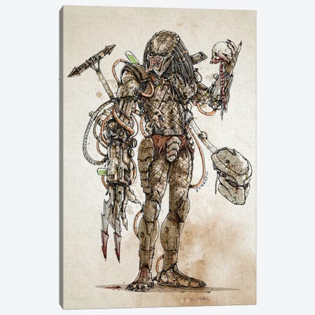 Rusty Predator Canvas Print #NMT37} by Nico Di Mattia Art Print