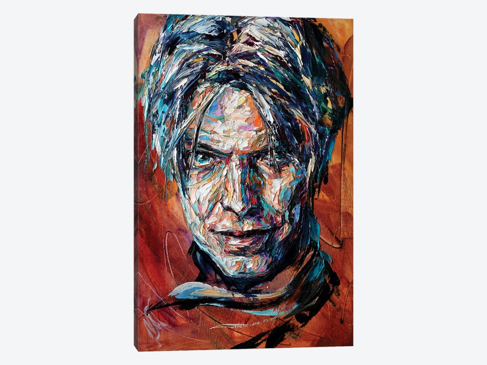 David Bowie by Natasha Mylius 1-piece Canvas Print