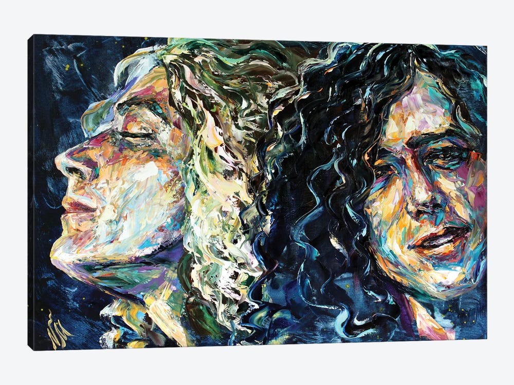 Led Zeppelin by Natasha Mylius 1-piece Canvas Art Print
