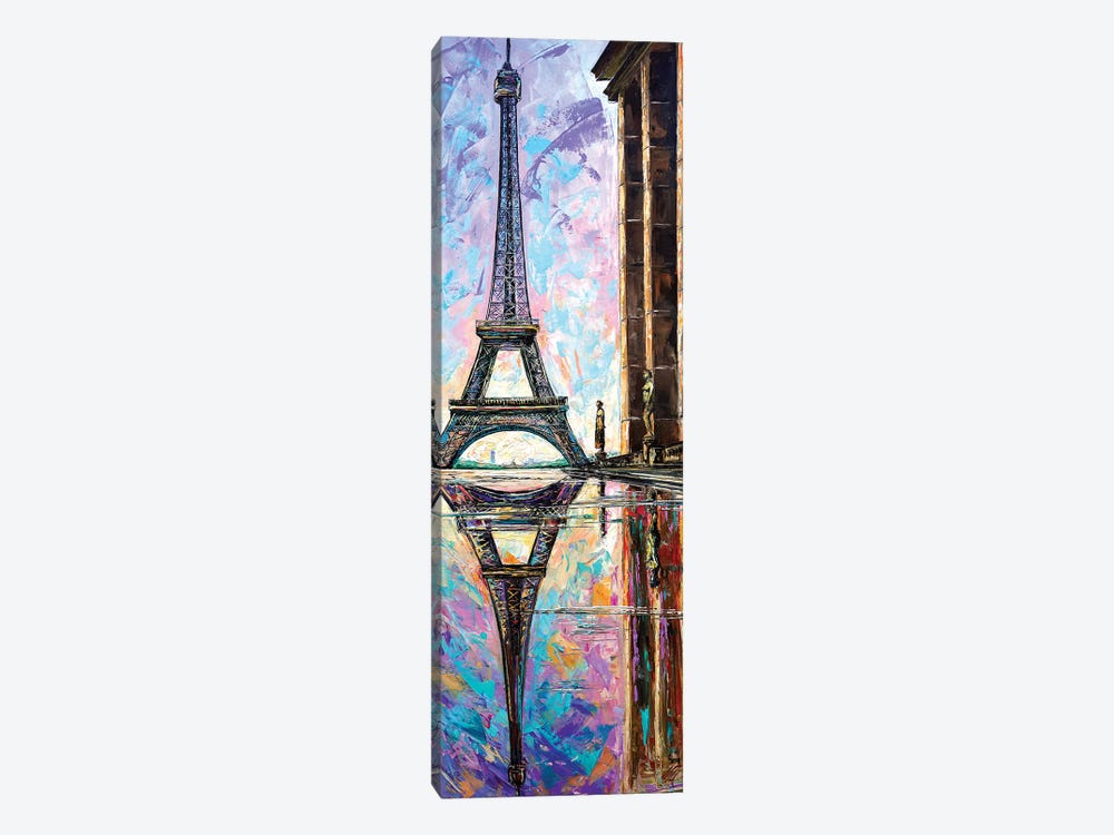 Eiffel Tower View From Trocadero by Natasha Mylius 1-piece Canvas Wall Art