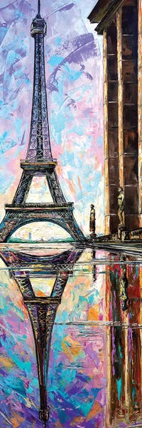 Towers: Eiffel Tower View From Trocadero by Natasha Mylius