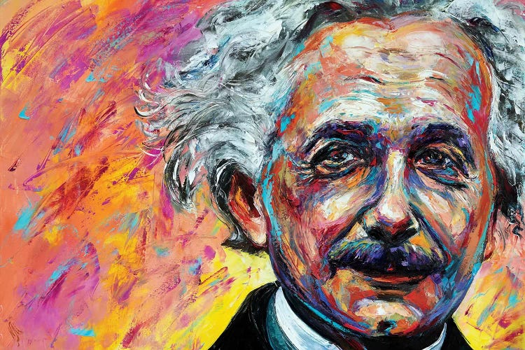 Einstein by Natasha Mylius wall art