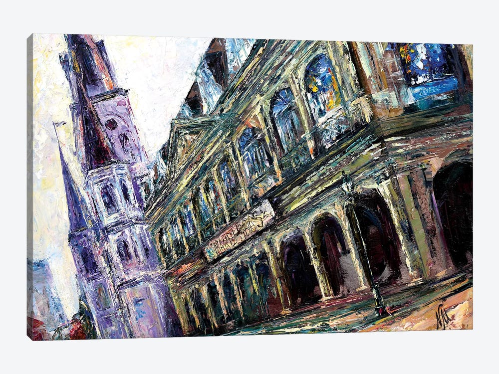 In The Heart Of The French Quarter by Natasha Mylius 1-piece Canvas Art