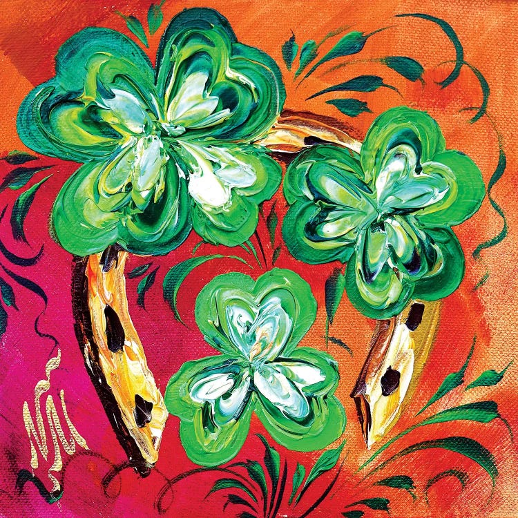 Irish Good Luck I by Natasha Mylius wall art