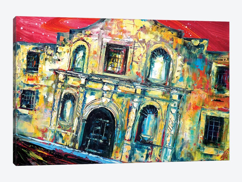 Alamo by Natasha Mylius 1-piece Canvas Art Print