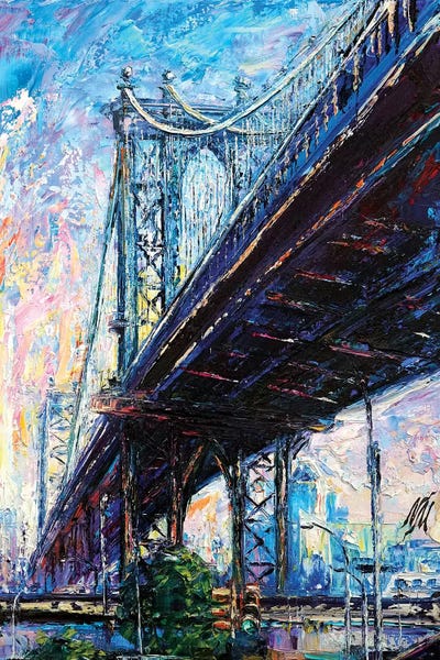 Manhattan: Manhattan Bridge by Natasha Mylius