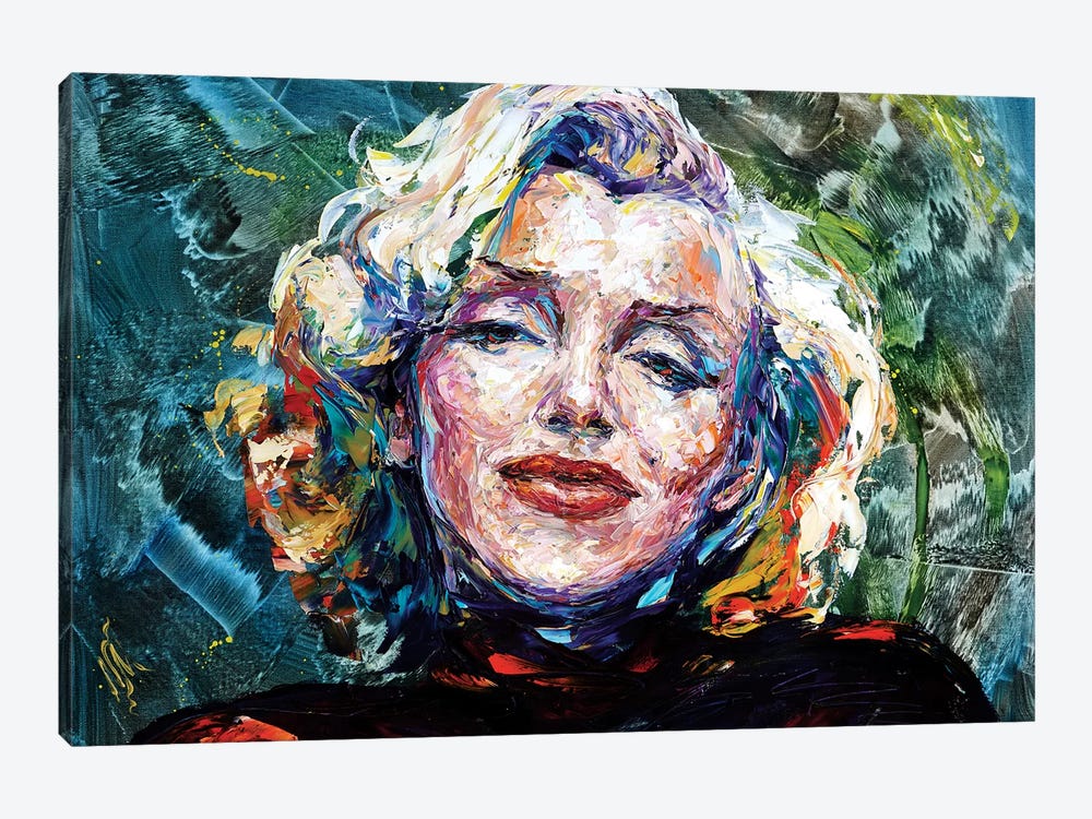 Marilyn by Natasha Mylius 1-piece Canvas Art Print