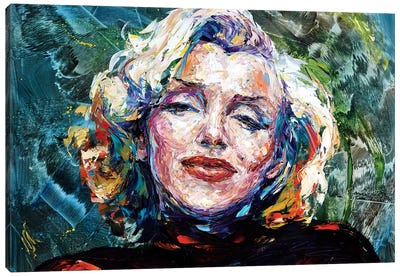 Marilyn Canvas Art Print - Natasha Mylius