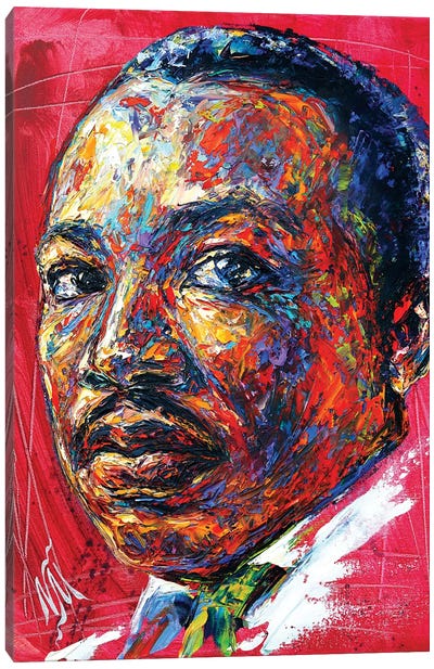 MLK Canvas Art Print - Advocacy Art