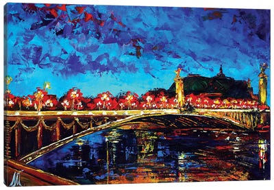 Alexander Ill Bridge Canvas Art Print - Natasha Mylius