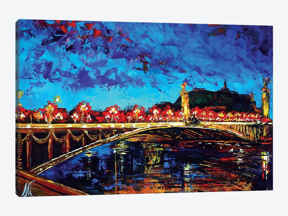 Alexander Ill Bridge by Natasha Mylius 1-piece Canvas Wall Art