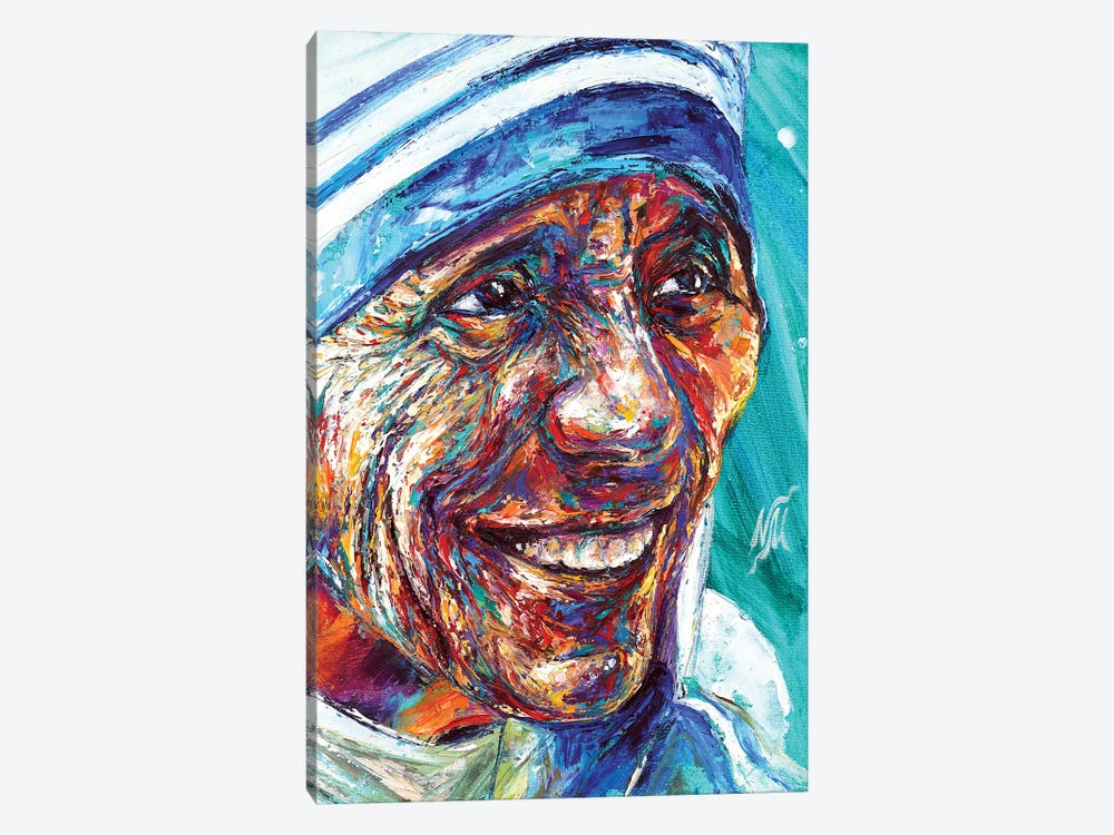 Mother Teresa by Natasha Mylius 1-piece Canvas Art