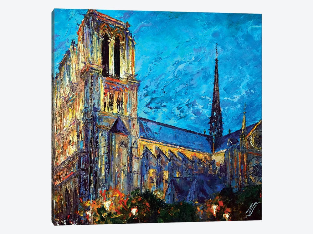 Notre Dame I by Natasha Mylius 1-piece Canvas Wall Art