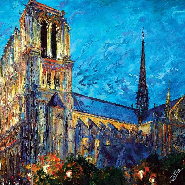 Natasha Mylius: Notre Dame I by Natasha Mylius