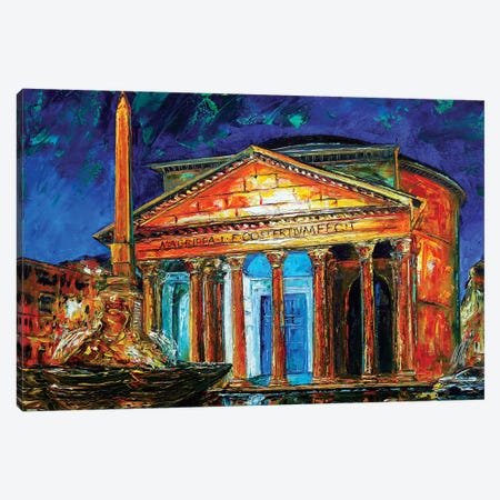 Pantheon Canvas Print #NMY39} by Natasha Mylius Canvas Art Print