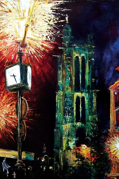 Saint Jacques Tower by Natasha Mylius canvas print