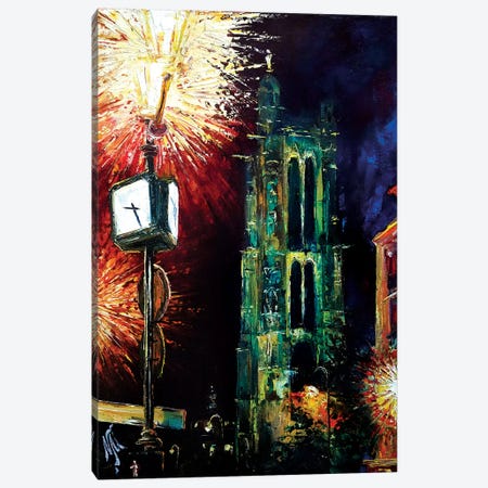 Saint Jacques Tower Canvas Print #NMY46} by Natasha Mylius Canvas Art Print