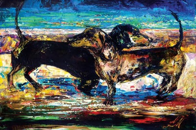 Sisters by Natasha Mylius canvas print