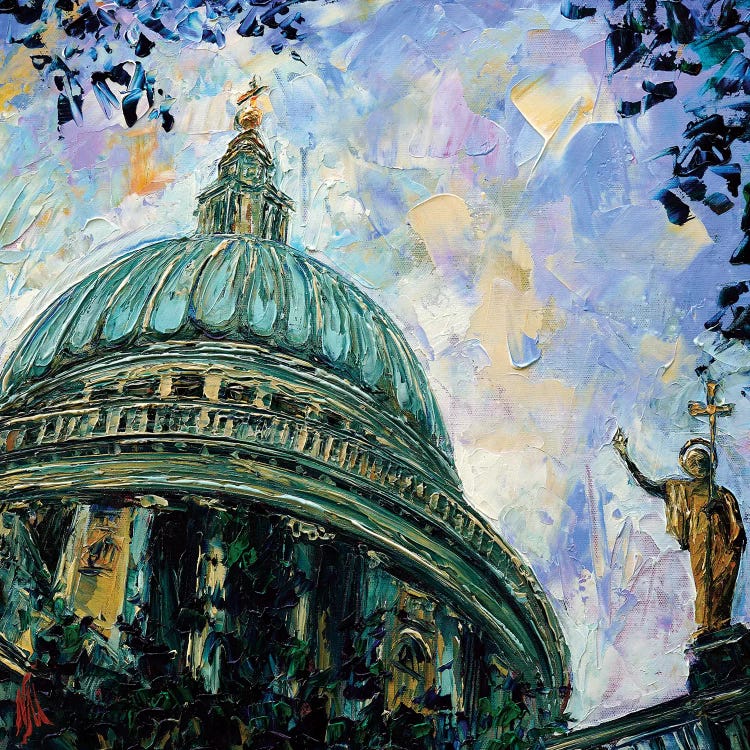 St. Paul's Cathedral by Natasha Mylius wall art