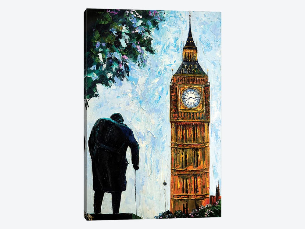 Big Ben by Natasha Mylius 1-piece Canvas Wall Art