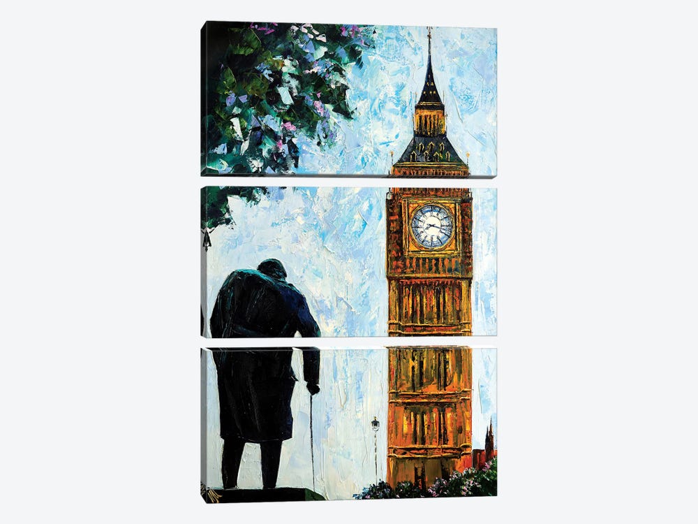 Big Ben by Natasha Mylius 3-piece Canvas Artwork