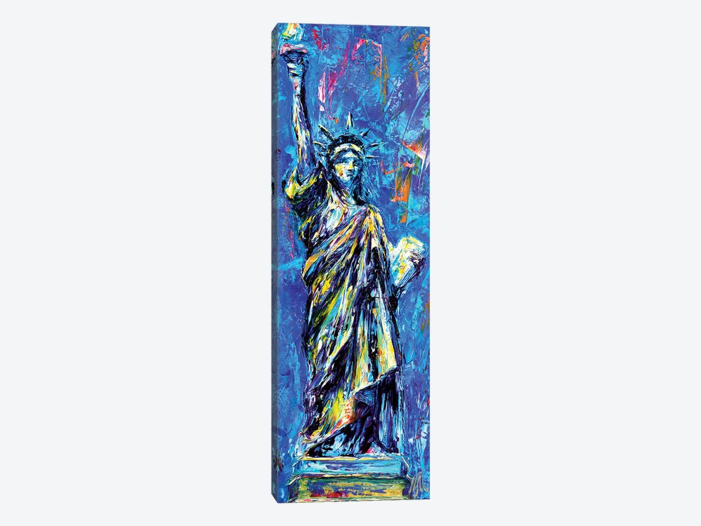 Statue Of Liberty by Natasha Mylius 1-piece Canvas Artwork