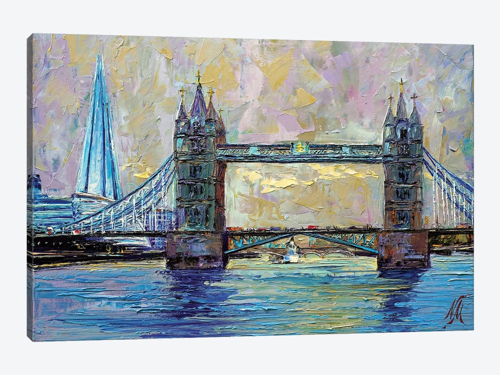 Tower Bridge by Natasha Mylius 1-piece Canvas Wall Art