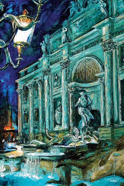 Fountains: Trevi Fountain by Natasha Mylius