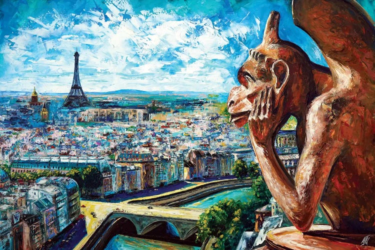 View From Notre Dame by Natasha Mylius wall art
