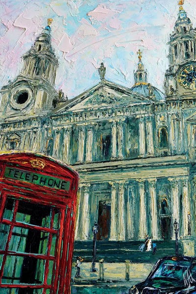 London: View Of The Saint Pauls by Natasha Mylius