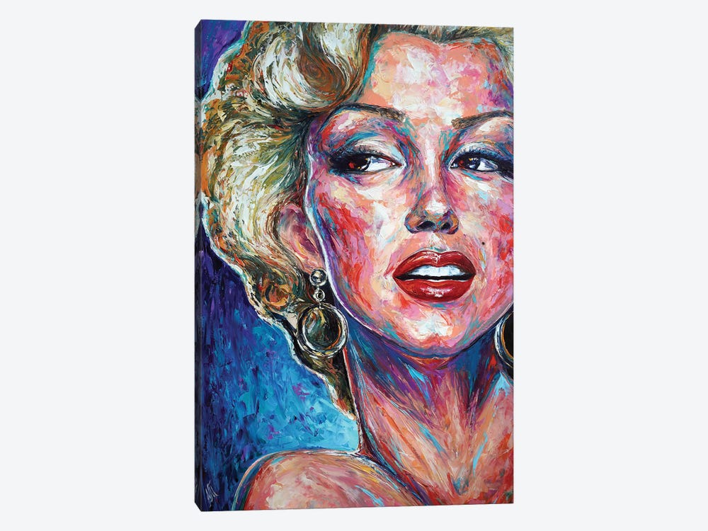 Marilyn Monroe by Natasha Mylius 1-piece Canvas Artwork