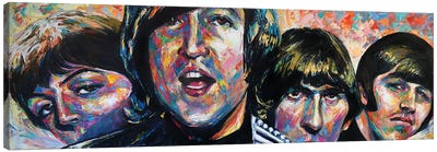 The Beatles Canvas Art Print - Band Art