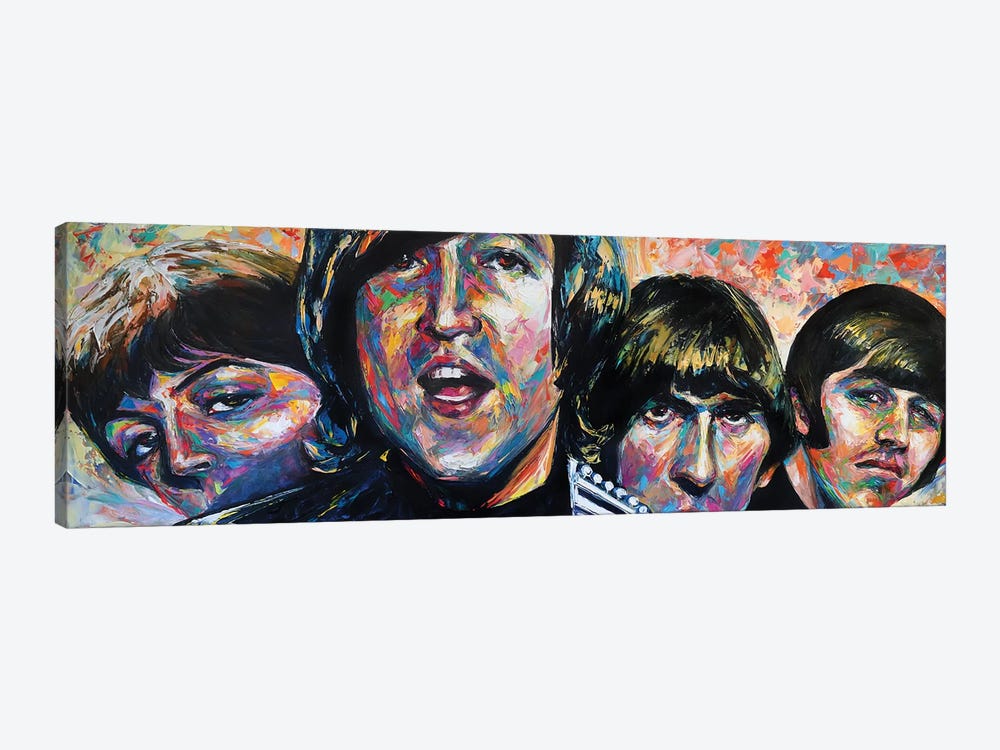 The Beatles by Natasha Mylius 1-piece Art Print