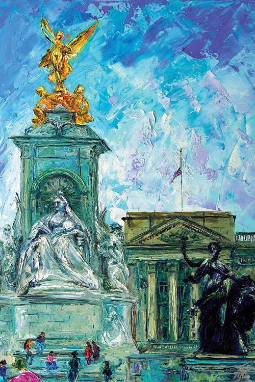 Buckingham Palace by Natasha Mylius wall art
