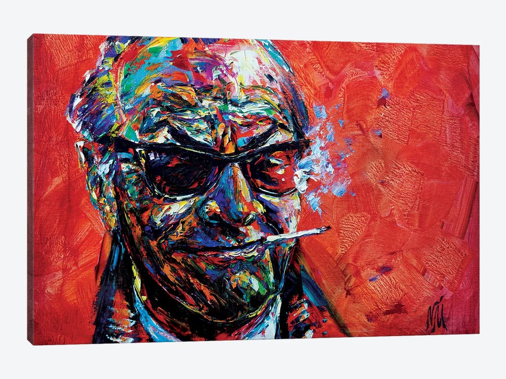 Jack Nicholson by Natasha Mylius 1-piece Canvas Art Print