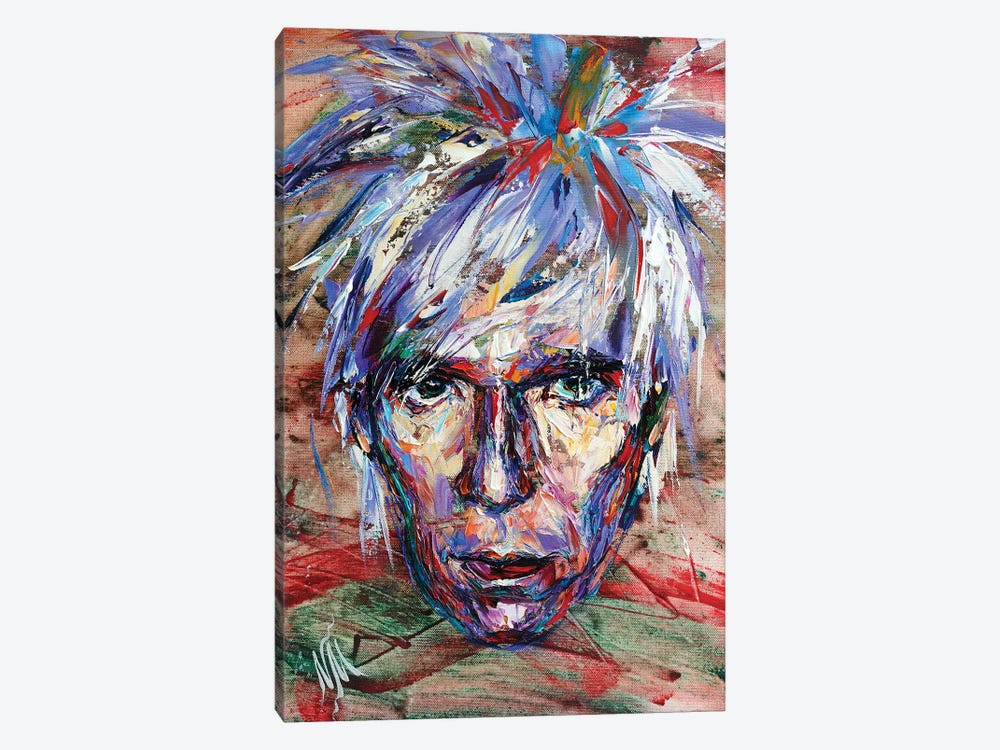 Andy Warhol by Natasha Mylius 1-piece Art Print