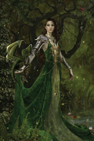 Astranai The Queen Of Fate by Nene Thomas multi panel art