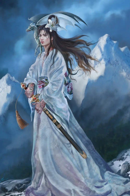Lord Of Snows by Nene Thomas wall art