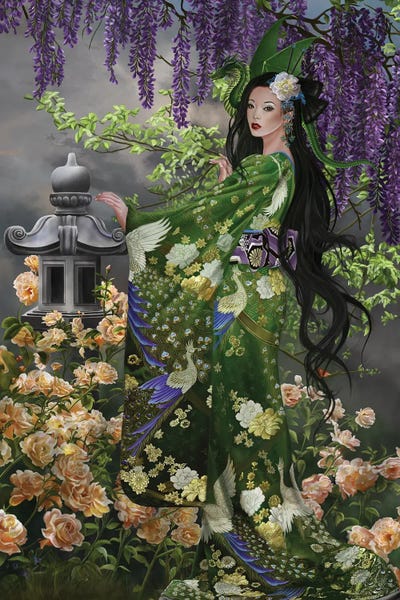 Fine Art Print: Queen Of Jade by Nene Thomas