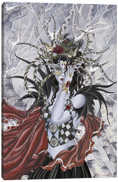 Domino Canvas Art Print - Mythological Figures