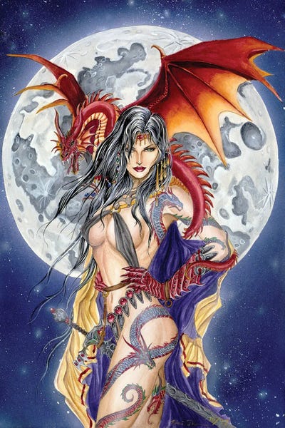 Dragons: Dragon Moon by Nene Thomas