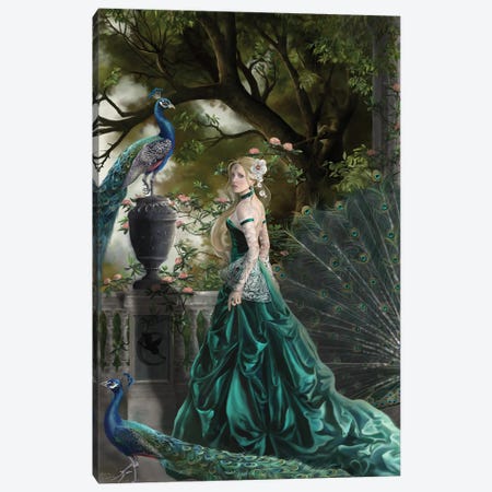 Emerald Hawthorne Canvas Print #NNE28} by Nene Thomas Canvas Wall Art