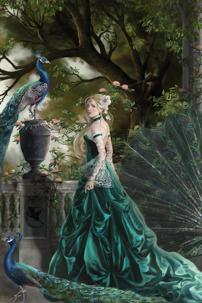 Spring Leaves: Emerald Hawthorne by Nene Thomas