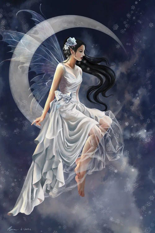 Frost Moon by Nene Thomas wall art