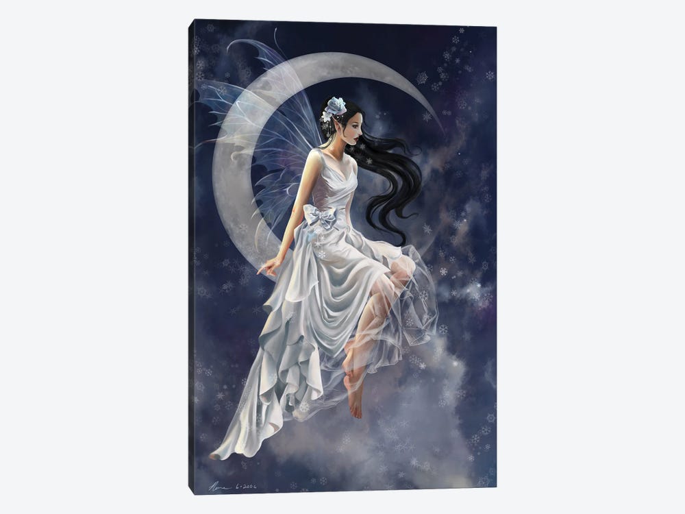 Frost Moon by Nene Thomas 1-piece Canvas Print