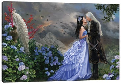 Lovers Canvas Art Print - For Your Better Half