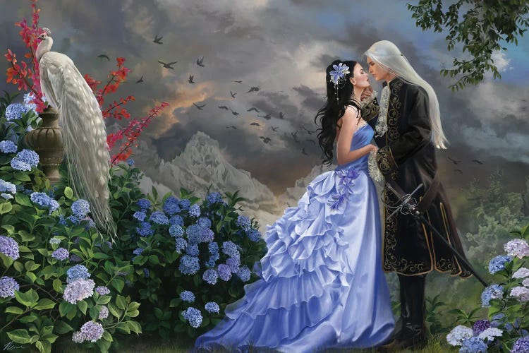 Lovers by Nene Thomas wall art