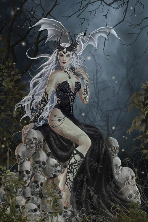 Mad Queen by Nene Thomas wall art