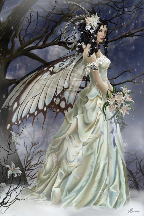 Mist Bride by Nene Thomas wall art